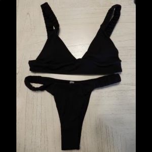 ZAFUL Woman's Black Bikini - Medium
